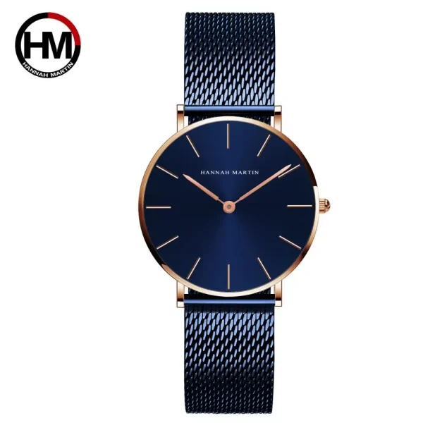 Drop Shipping A++++ Quality Stainless Steel Band Japan Quartz Movement Waterproof Women Full Rose Gold Ladies Luxury Wrist Watch - Image 10