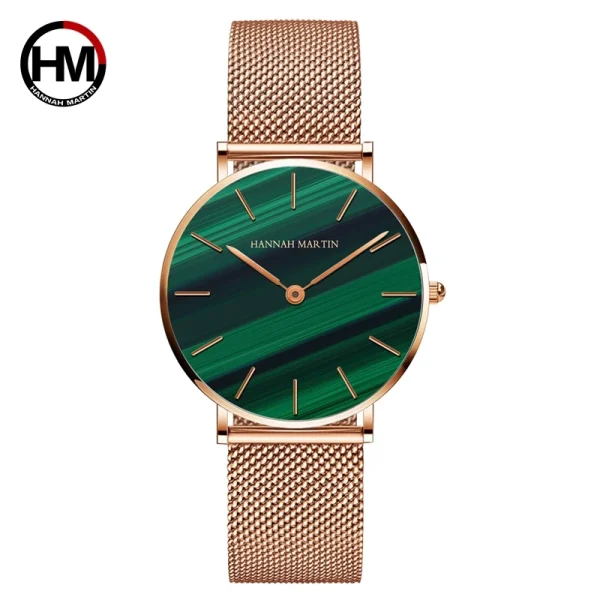 Drop Shipping A++++ Quality Stainless Steel Band Japan Quartz Movement Waterproof Women Full Rose Gold Ladies Luxury Wrist Watch - Image 12