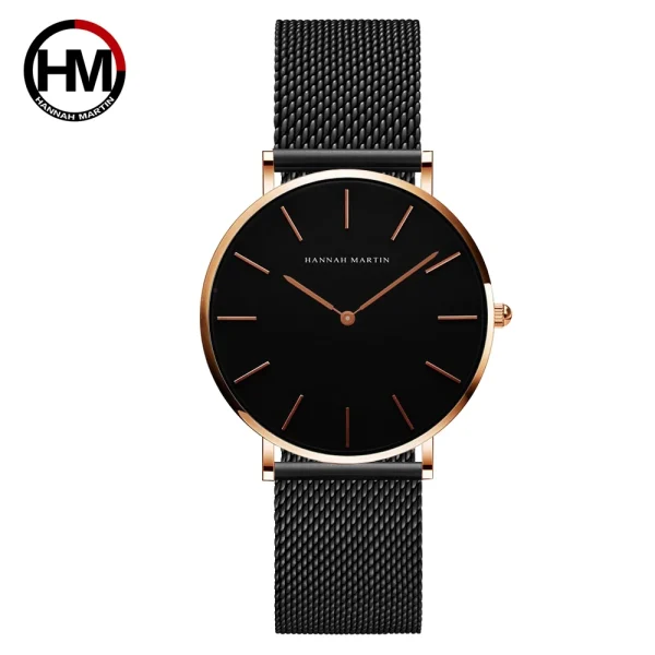Drop Shipping A++++ Quality Stainless Steel Band Japan Quartz Movement Waterproof Women Full Rose Gold Ladies Luxury Wrist Watch - Image 17