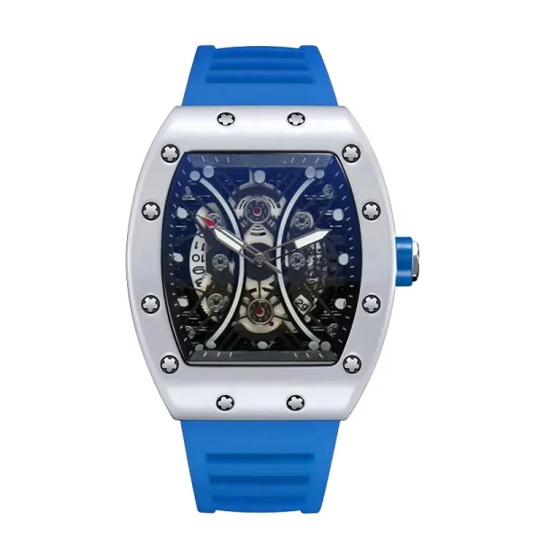 Men's Watch Light Luxury Brand Wine Barrel dial Fashionable Night Glow Sports Watch Calendar Clock Reloj L146 - Image 10
