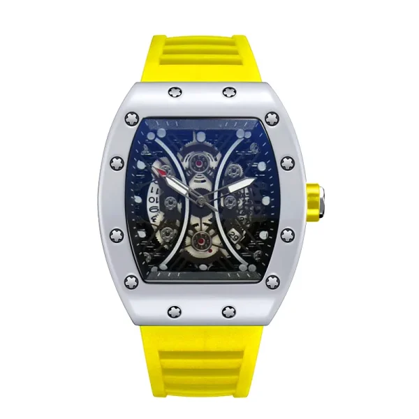 Men's Watch Light Luxury Brand Wine Barrel dial Fashionable Night Glow Sports Watch Calendar Clock Reloj L146 - Image 8