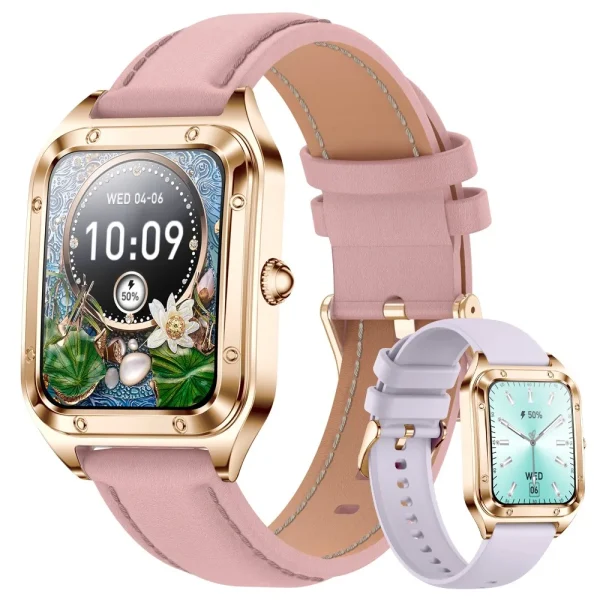 LIGE Smart Watch Woman Sport Fitnes AI Voice Control Full Touch Bracelet Bluetooth Call Waterproof For Fashion Ladies Smartwatch - Image 15