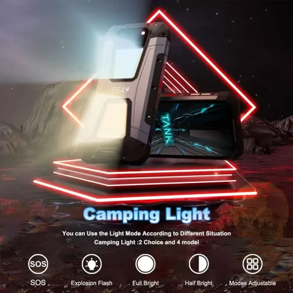In Stock 8849 Tank 2 by Unihertz Projector Rugged Smartphone 22GB 256GB Cellphone 108MP G99 Night Vision IP68 Mobile Phone - Image 4