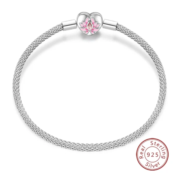 Bracelet Silver 925 Original 17-20CM Star Moon Sun Four Leaf Clover Green Zircon Bracelets Fit DIY Charms Birthday Jewelry Gifts - Image 18