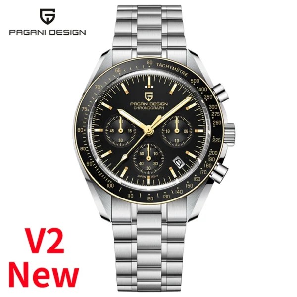 PAGANI DESIGN Sport Panda Mens Watches Quartz Chronograph Luxury Automatic Business Stainless Steel Waterproof Reloj Hombre 2023 - Image 7