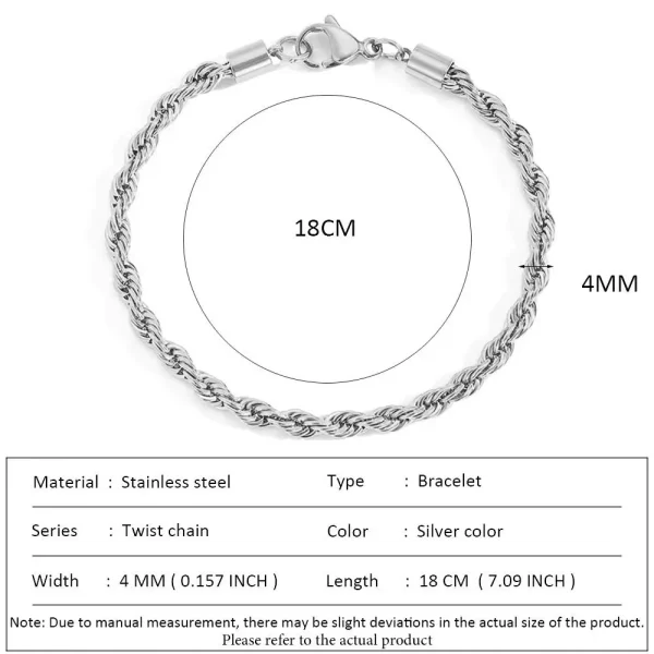 SUNIBI Classic Snake Chain Bracelets for Women Trend  Fashion Stainless Steel Cuban Chain Bracelet Trendy Woman Gifts Jewelry - Image 35