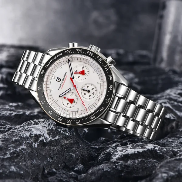 PAGANI DESIGN Sport Panda Mens Watches Quartz Chronograph Luxury Automatic Business Stainless Steel Waterproof Reloj Hombre 2023 - Image 2