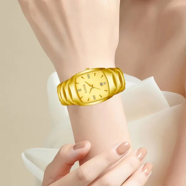 LIGE Fashion Luxury Woman Watch Simple Elegant Stainless Steel Casual Quartz Watches for Women Calendar Ladies Romantic Gift New - Image 9