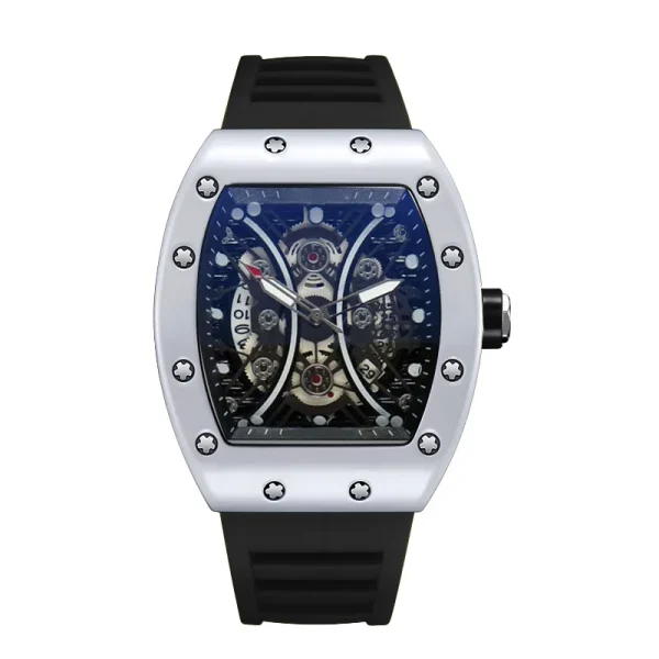 Men's Watch Light Luxury Brand Wine Barrel dial Fashionable Night Glow Sports Watch Calendar Clock Reloj L146 - Image 11