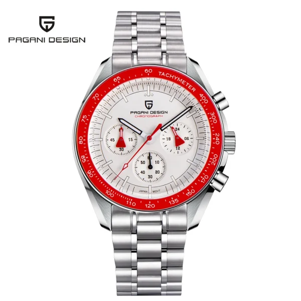 PAGANI DESIGN Sport Panda Mens Watches Quartz Chronograph Luxury Automatic Business Stainless Steel Waterproof Reloj Hombre 2023 - Image 12