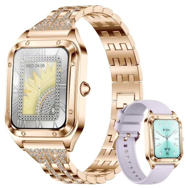 LIGE Smart Watch Woman Sport Fitnes AI Voice Control Full Touch Bracelet Bluetooth Call Waterproof For Fashion Ladies Smartwatch - Image 10