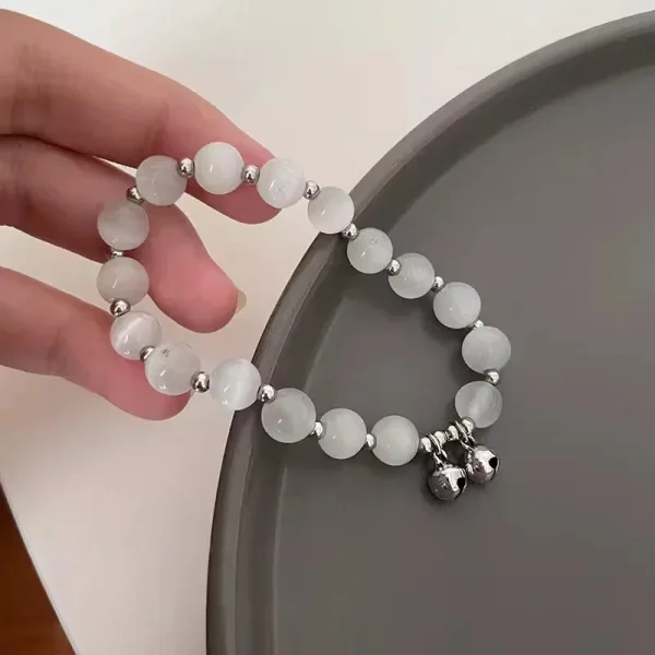 New Simple Beads Crystal Bracelet For Women Girls Korean ins Flower Fox Feather Tassel Bracelets Best Friend Jewelry Gifts 2024 - Image 8