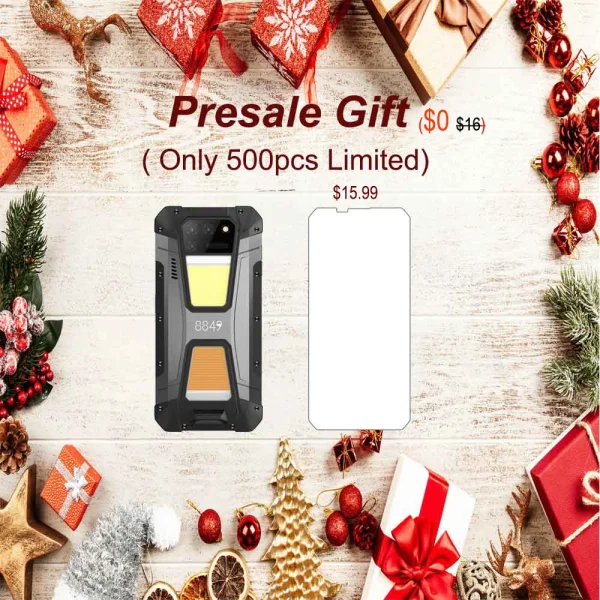 In Stock 8849 Tank 2 by Unihertz Projector Rugged Smartphone 22GB 256GB Cellphone 108MP G99 Night Vision IP68 Mobile Phone - Image 9