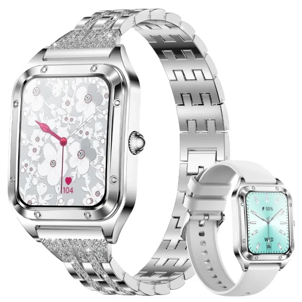 LIGE Smart Watch Woman Sport Fitnes AI Voice Control Full Touch Bracelet Bluetooth Call Waterproof For Fashion Ladies Smartwatch - Image 12