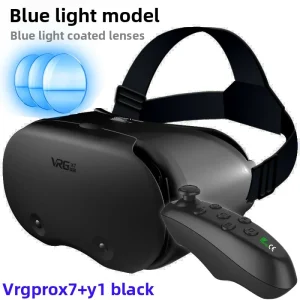 3D Virtual Reality VR Glasses For iPhone Android Smartphone Cell Mobile Phone Helmet Headset Wirth Real With Controller Lenses