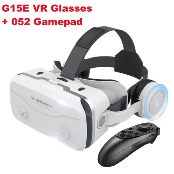 G15E VR Glasses IMAX 3D Movies Virtual Reality VR Glasses Google Cardboard Box VR Helmet for 4.7-7" Phone,Support Game Joystick - Image 7